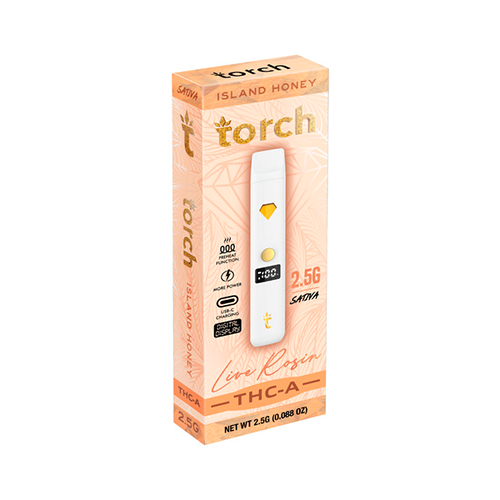 Torch Live Rosin THC-A Disposable 2.5G - 5ct Box