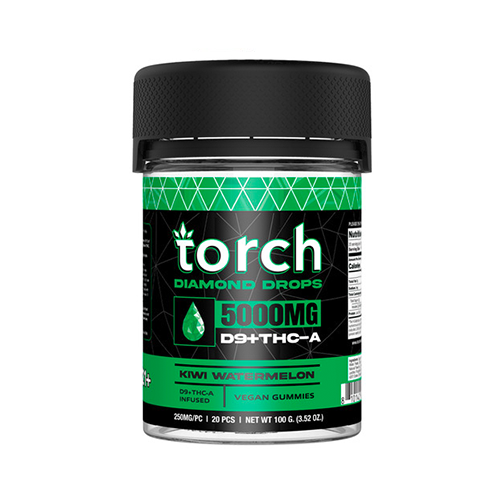 Torch THC-A Diamond Drops Gummies 5000mg - 6ct Box