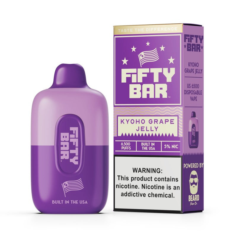 Fifty Bar 6500 PUFFS - 5ct box