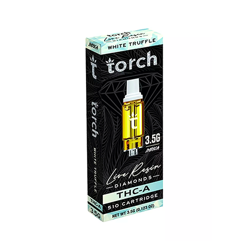 Torch Live Resin Diamonds Cartridge 3.5G Vape - 5ct Box