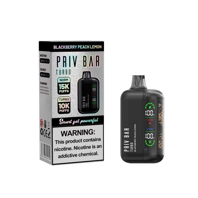 SMOK Priv Bar 15K Turbo  Disposable Vape - 5ct box