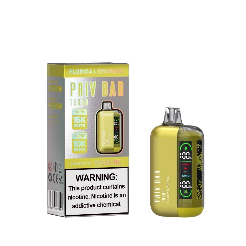 SMOK Priv Bar 15K Turbo  Disposable Vape - 5ct box