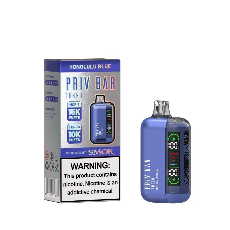 SMOK Priv Bar 15K Turbo  Disposable Vape - 5ct box