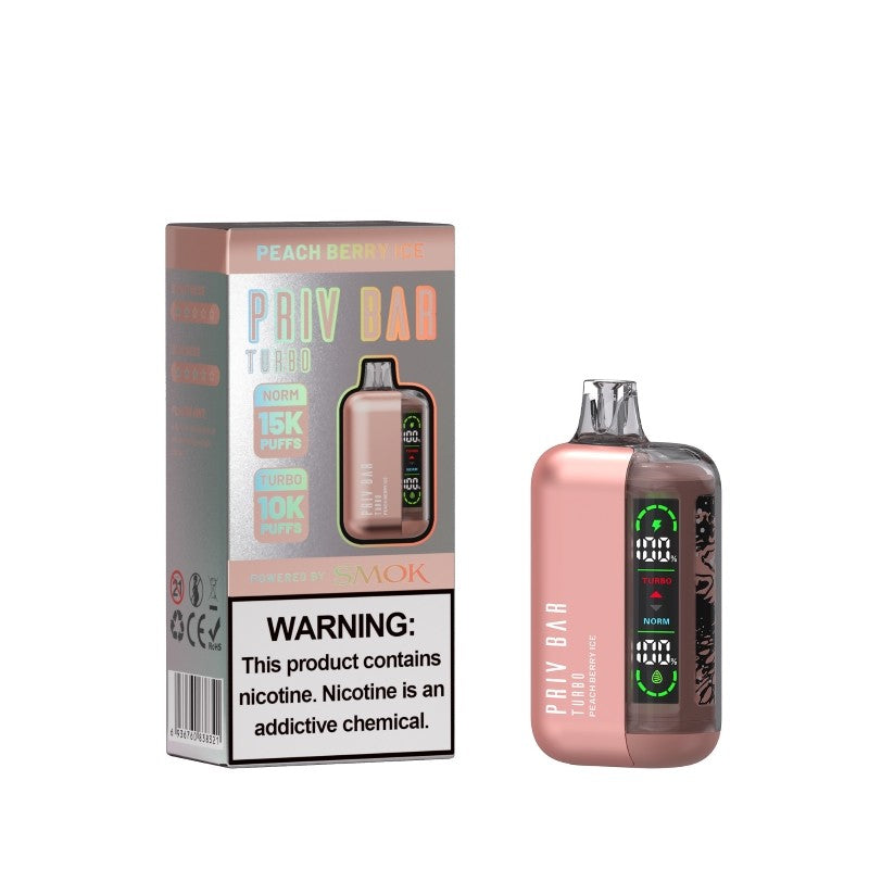 SMOK Priv Bar 15K Turbo  Disposable Vape - 5ct box