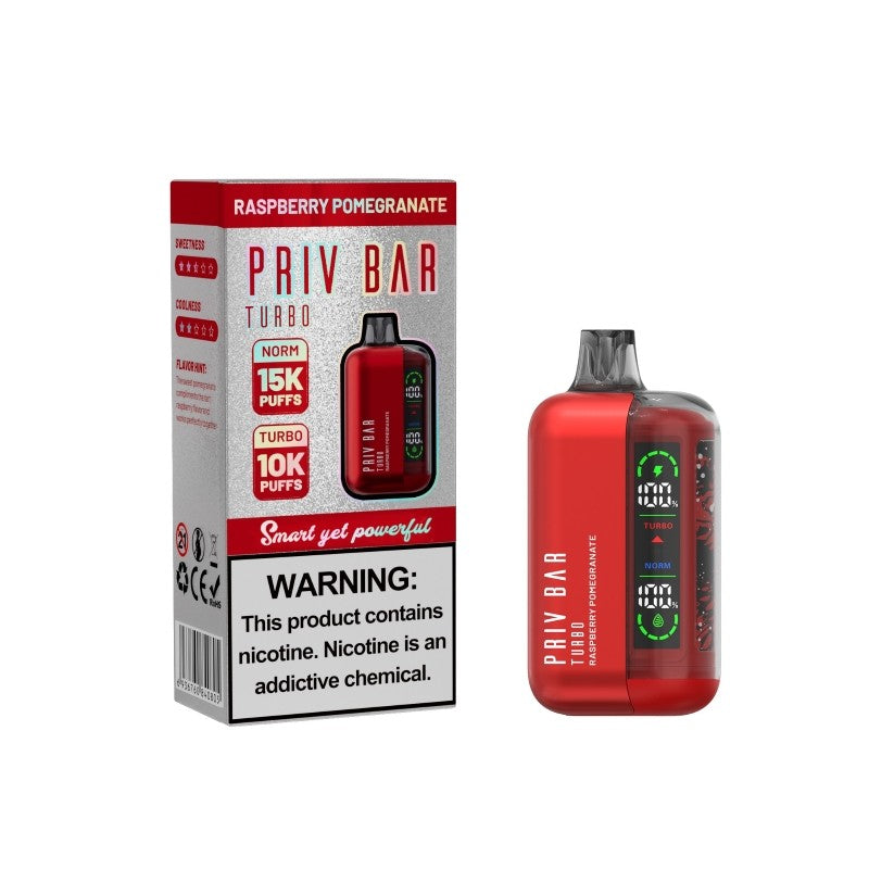 SMOK Priv Bar 15K Turbo  Disposable Vape - 5ct box