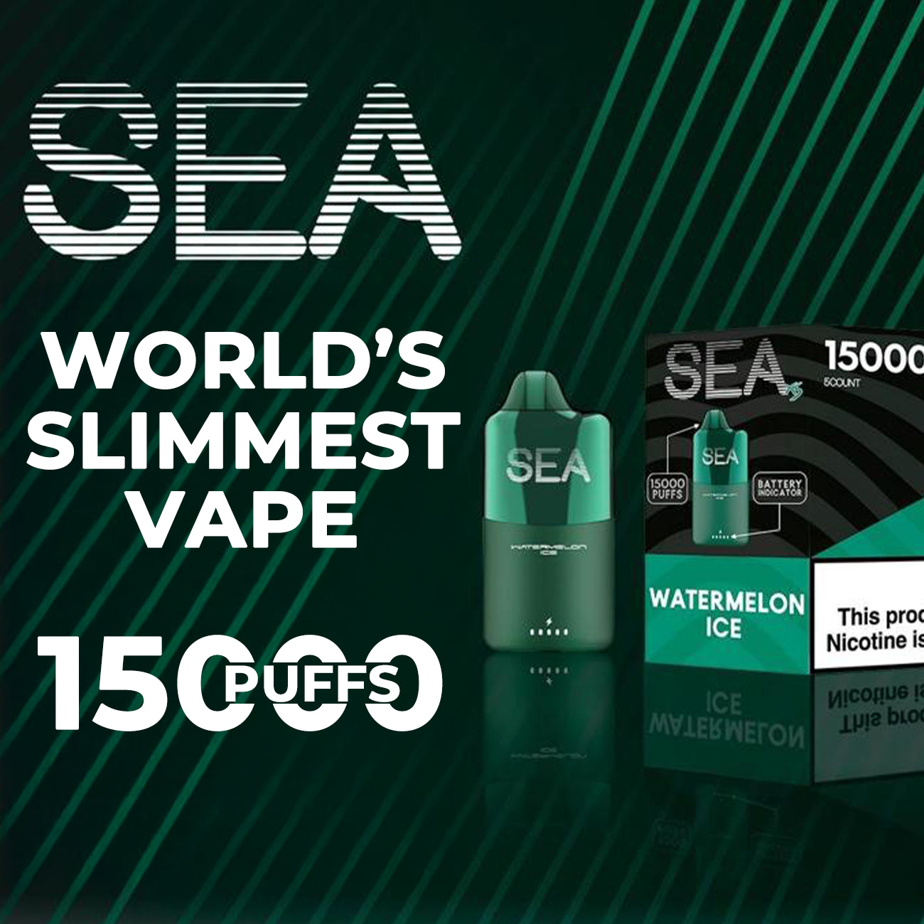 SEA XS 15000 Disposable Vape - 5ct Box