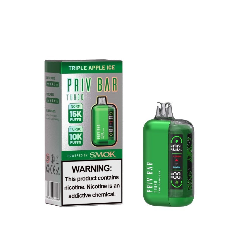 SMOK Priv Bar 15K Turbo  Disposable Vape - 5ct box