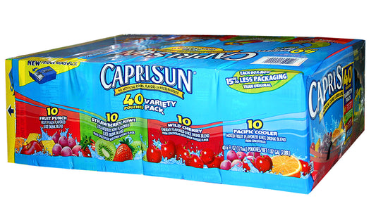 CAPRISUN VARIETY PACK 40CT