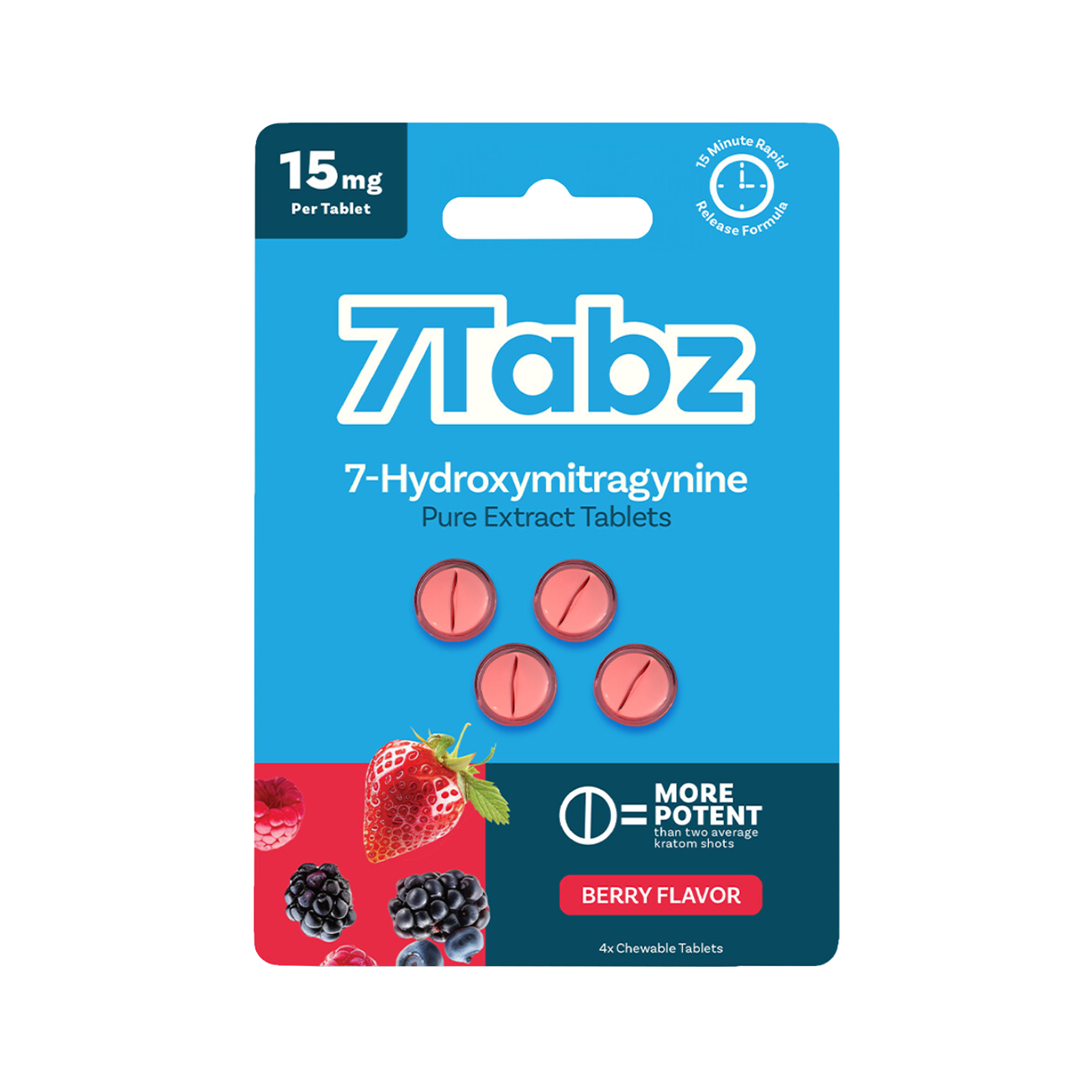 7Tabz Pure 7-Hydroxymitragynine Extract Tablets - 10ct