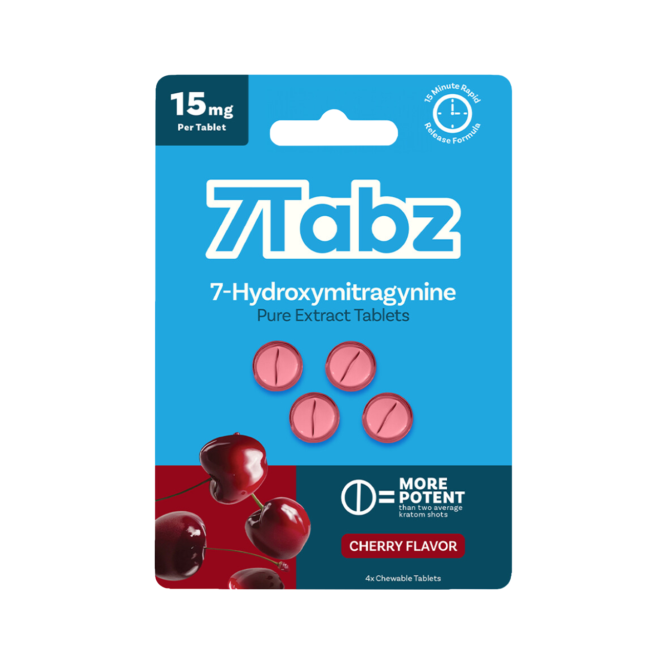 7Tabz Pure 7-Hydroxymitragynine Extract Tablets - 10ct