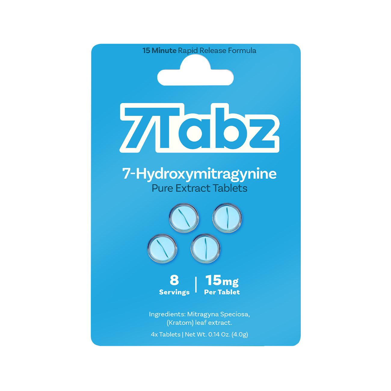 7Tabz Pure 7-Hydroxymitragynine Extract Tablets - 10ct