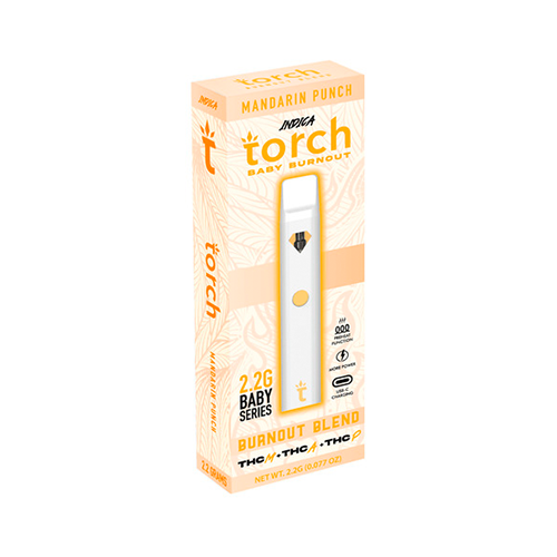 Torch Baby Burnout Disposable 2.2G - 5ct Box – FL Wholesale