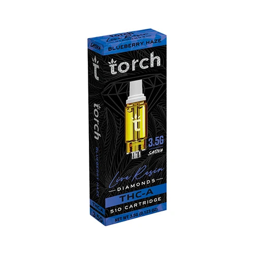Torch Live Resin Diamonds Cartridge 3.5G Vape - 5ct Box