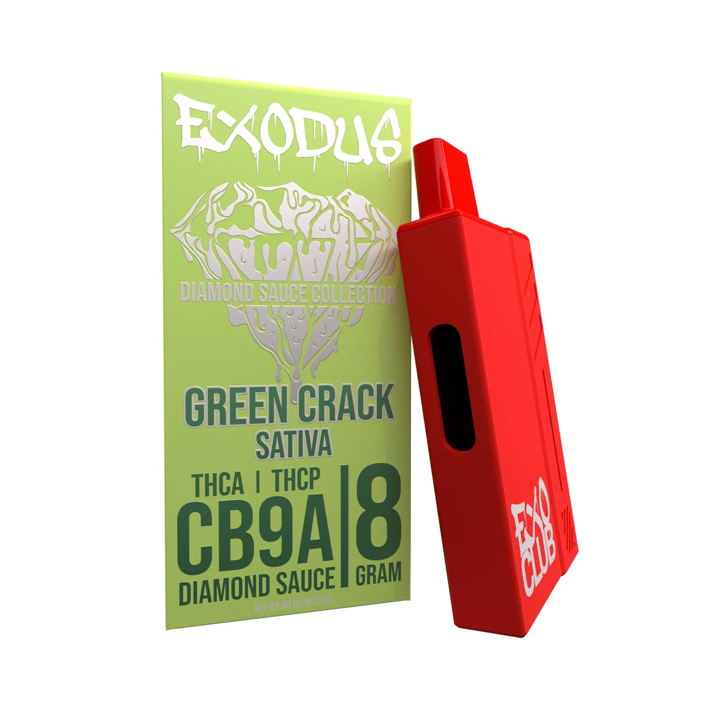 Exodus CB9A + THCA Disposable 8G