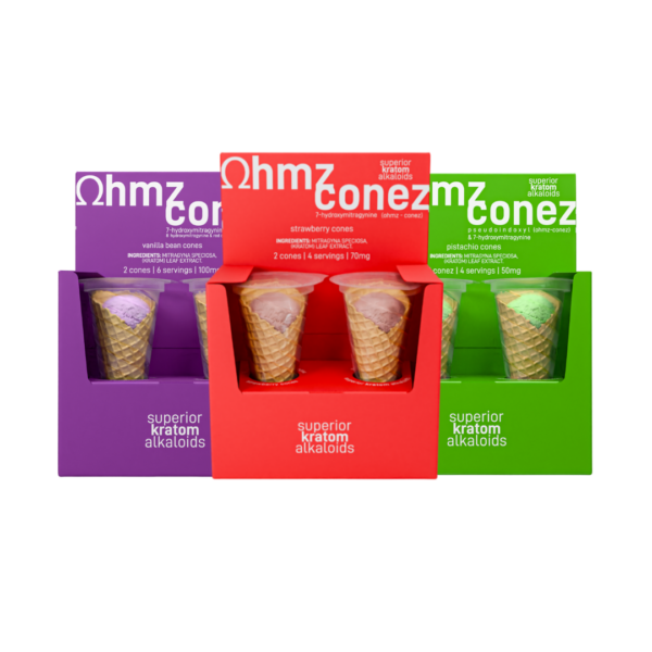 Ohmz Conez 7-Hydroxymitragynine 8ct