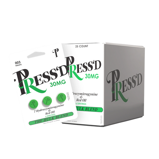 Press’D The Hulk Blend 30MG Tablets – 25ct